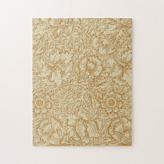 William Morris Poppy Floral Wallpaper Puzzle (Vertikal)