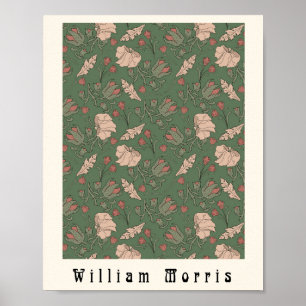 William Morris Poster Art Nouveau Blumen vintage