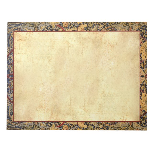 William Morris Pre-Raphaelite 11X8.5 in Notepad Notizblock (Vorderseite)