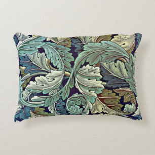 William Morris Restoration Vintag Leaf Pattern Dekokissen