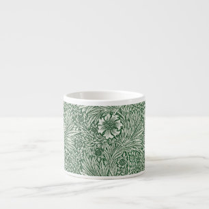 William Morris Ringelblume grün floral Blume Espressotasse