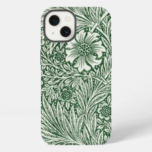 William Morris Ringelblume grün floral Blume iPhone 13 Hülle