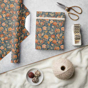 William Morris Ringelblume Vintage floral  Geschenkpapier