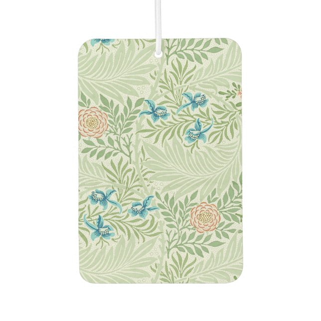 William Morris Rittersporn Autolufterfrischer (Vorderseite)