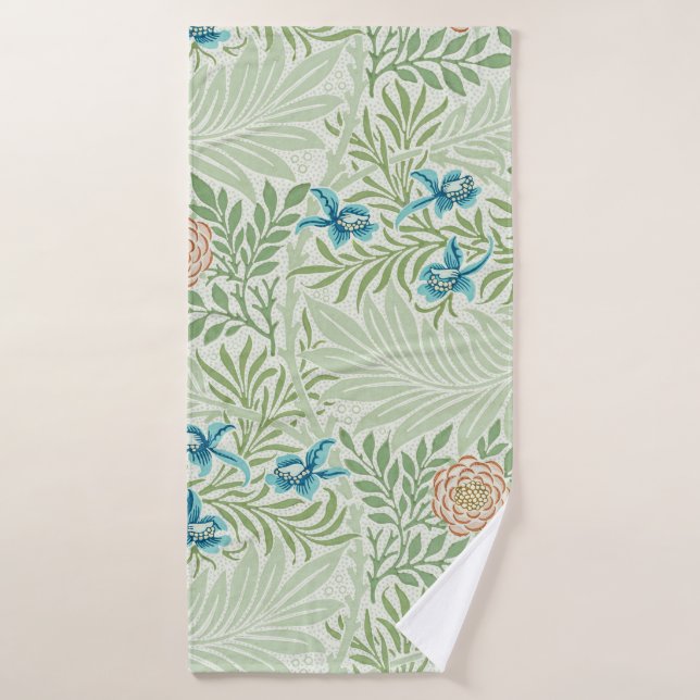 William Morris Rittersporn Badhandtuch Set (Badehandtuch)