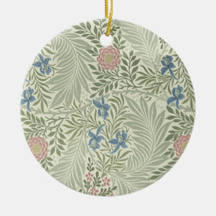 William Morris Rittersporn-Blumen-Wallpaper Keramikornament