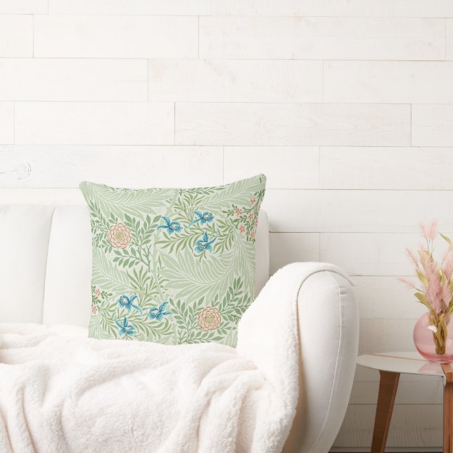 William Morris Rittersporn Kissen (Liege)
