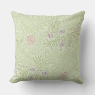 William Morris, Rittersporn,schönes Vintage-Muster Kissen
