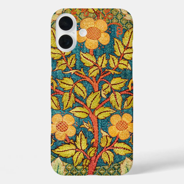 William Morris Rose Wreath: Klassische Künste und  Case-Mate iPhone Hülle (Rückseite)