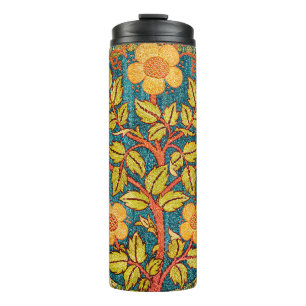 William Morris Rose Wreath: Klassische Künste und  Thermosbecher