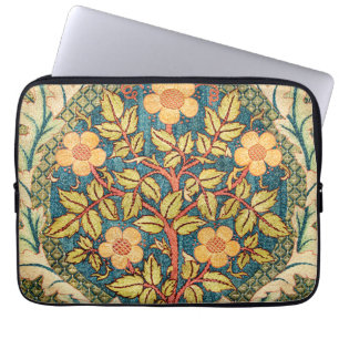 William Morris Rose Wreath Laptopschutzhülle