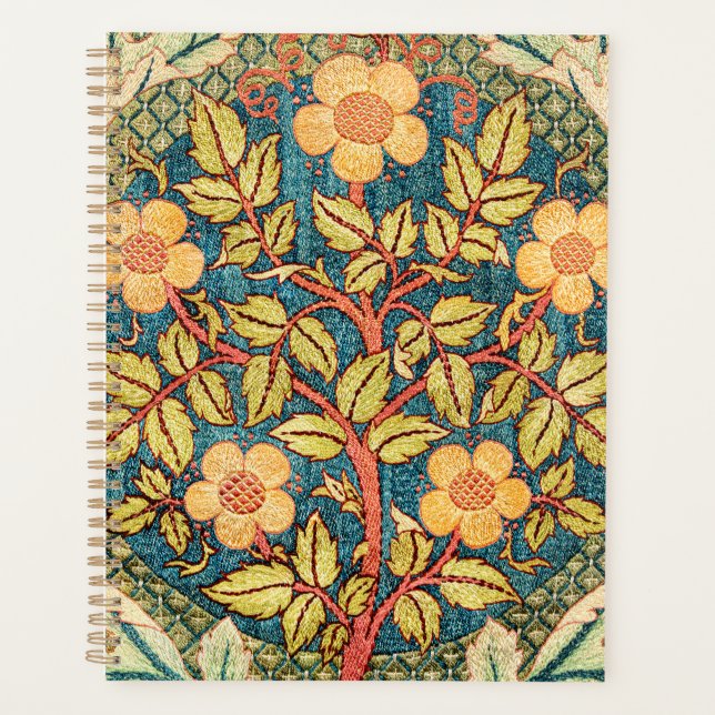 William Morris Rose Wreath Planer (Vorderseite)
