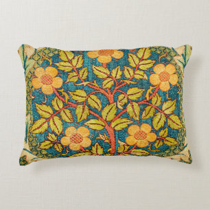 William Morris Rosenkranz: Klassische Kunst & Hand Dekokissen