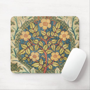 William Morris Rosenkranz Vintage-Blumenkunst Mousepad