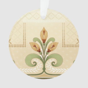 William Morris Row von Lilies Ornament
