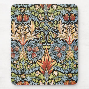William Morris Schlangenhaupt-Design Mousepad