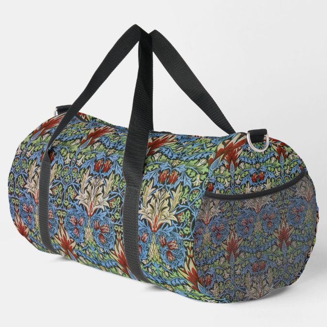 William Morris Schlangenhaupt Duffle Bag (Rechte Ecke)