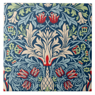 William Morris Schlangenhaupt-Fritillarie-Floralde Fliese