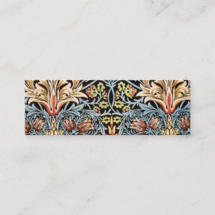 William Morris Schlangenkopf-Design Mini Visitenkarte