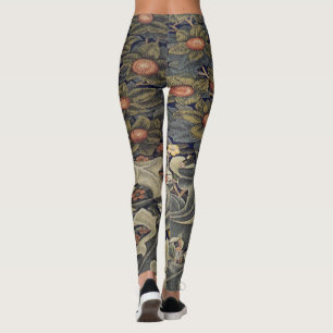 William Morris schöne Art Nouveau Arbeit Leggings