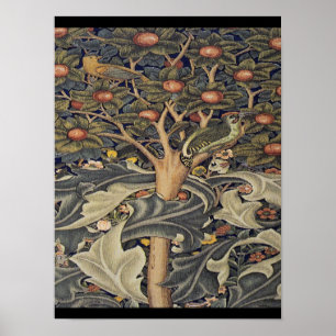 William Morris schöne Jugendstil-Arbeit Poster