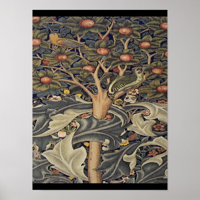 William Morris schöne Jugendstil-Arbeit Poster (Vorne)