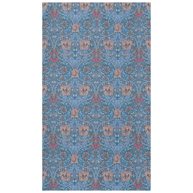 William Morris, schönes, blumengeschmücktes Muster Tischdecke (Vorderseite)