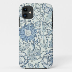 William Morris Schönes Blumenmuster, blau, Rose Case-Mate iPhone Hülle
