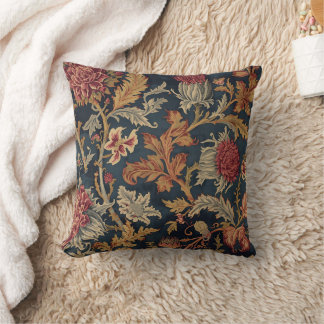William Morris Schottische Distel vintage floral Kissen