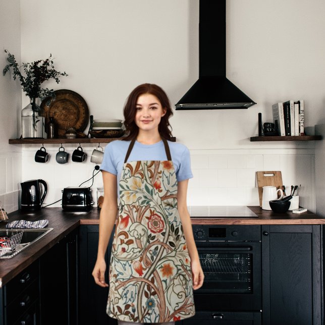 William Morris Schürze Blumendesign (Von Creator hochgeladen)