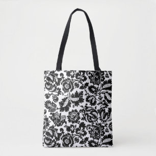 William Morris Schwarz-Weiß-Venezianisches Blumenm