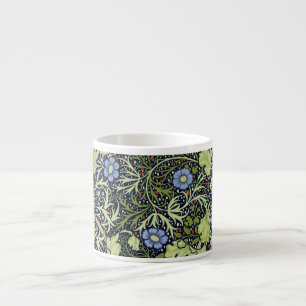 William Morris Seaweed Antike Blume Espressotasse