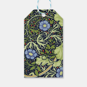 William Morris Seaweed Antike Blume Geschenkanhänger
