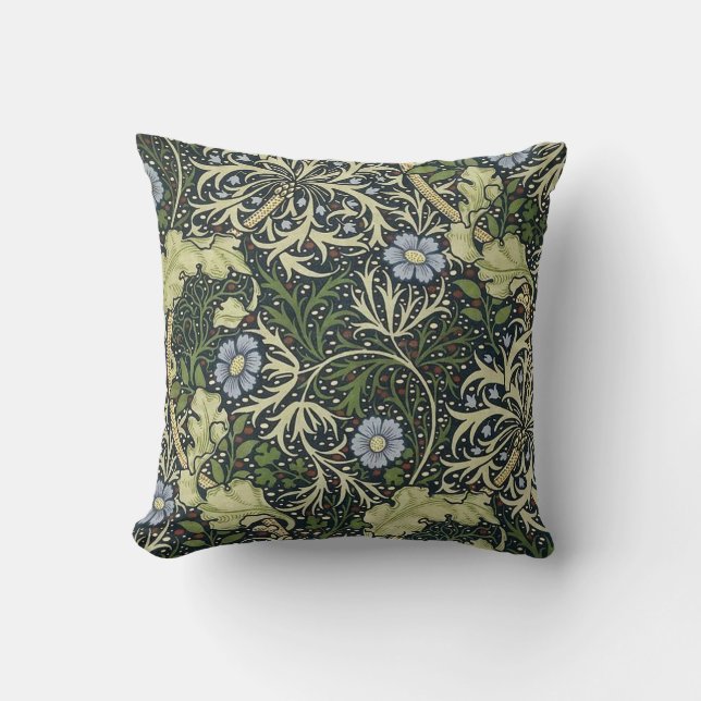 William Morris Seaweed Pattern Kissen (Vorderseite)