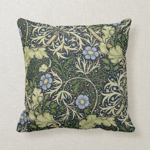 William Morris Seaweed Pattern Kissen