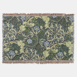 William Morris Seaweed Pattern Vintage Kunst Decke