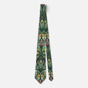 William Morris Seetang Vintage Floral Art Nouveau Krawatte