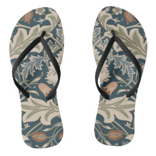William Morris Severn Blumengarten Flower Classic Flip Flops