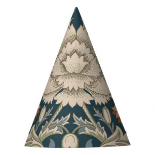 William Morris Severn Blumengarten Flower Classic Partyhütchen