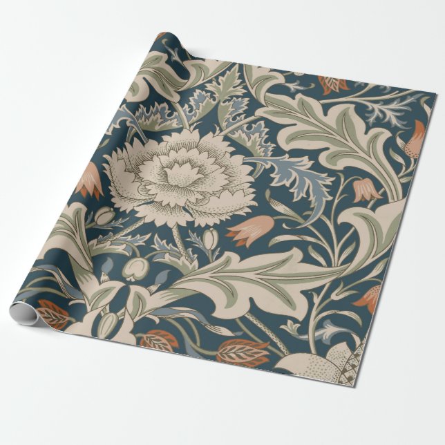 William Morris Severn Floral Garden Blume Classic Geschenkpapier (Ungerollt)