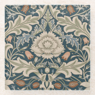 William Morris Severn Floral Garden Blume Classic Glasuntersetzer