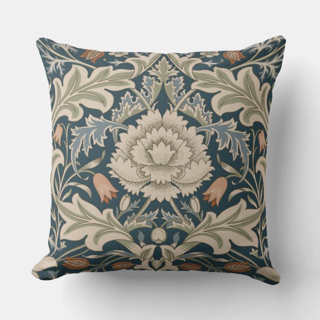 William Morris Severn Floral Garden Blume Classic Kissen (Vorderseite)