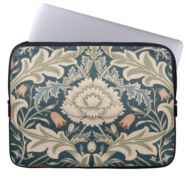 William Morris Severn Floral Garden Blume Classic Laptopschutzhülle (Vorderseite)