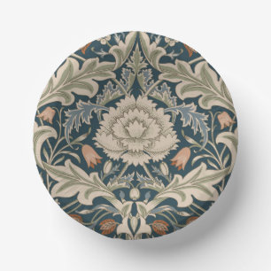 William Morris Severn Floral Garden Blume Classic Pappteller