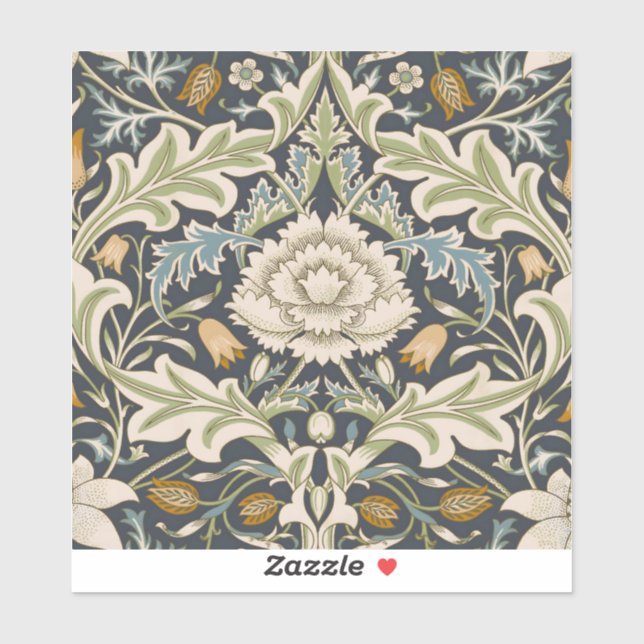 William Morris Severn Floral Pattern Classic Aufkleber (Blatt)