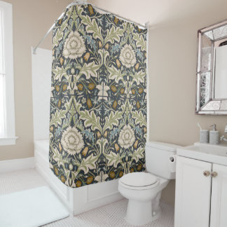 William Morris Severn Floral Pattern Classic Duschvorhang