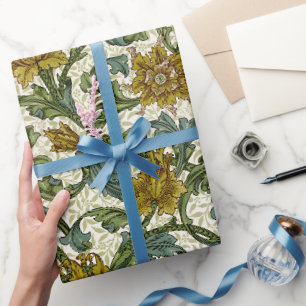 William Morris Single Stem Floral Art Fliese Geschenkpapier