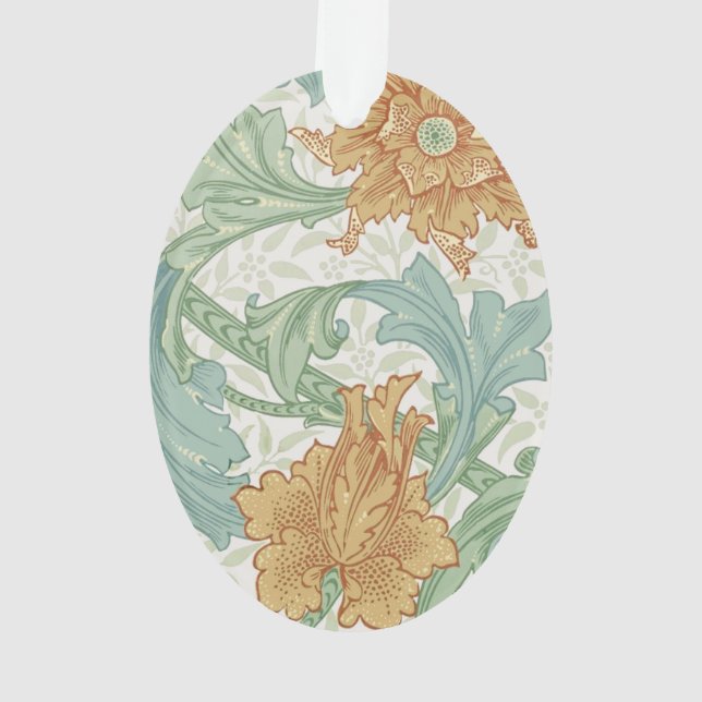 William Morris Single Stem Floral Pattern Ornament (Rückseite)