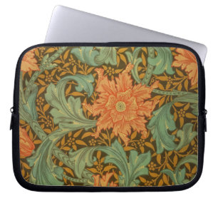 William Morris Single Stem Muster Art Nouveau Laptopschutzhülle