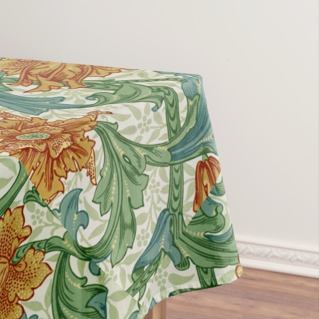 William Morris Single Stem Vintage Blume Tischdecke (Beispiel)